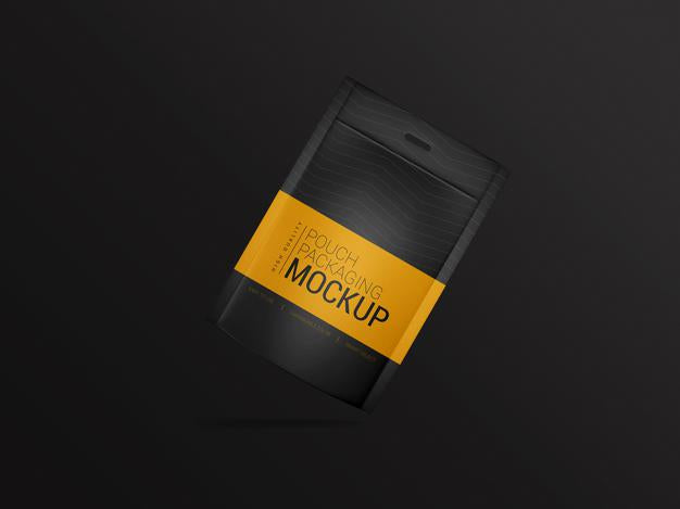 Pouch Packaging Mockup Psd