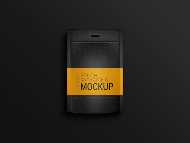 Pouch Packaging Mockup Psd