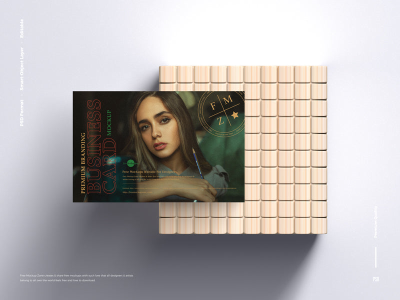 Premium Branding Business Card Mockup