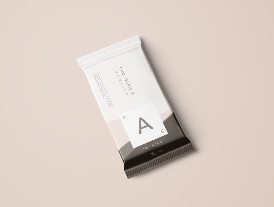 Premium Chocolate Bar Mockup