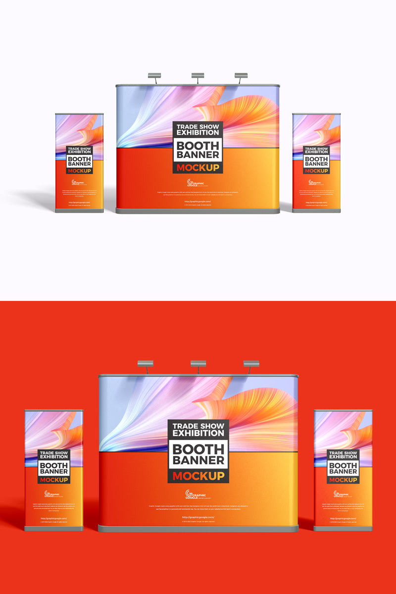 Premium Expo Trade Show Booth Mockup