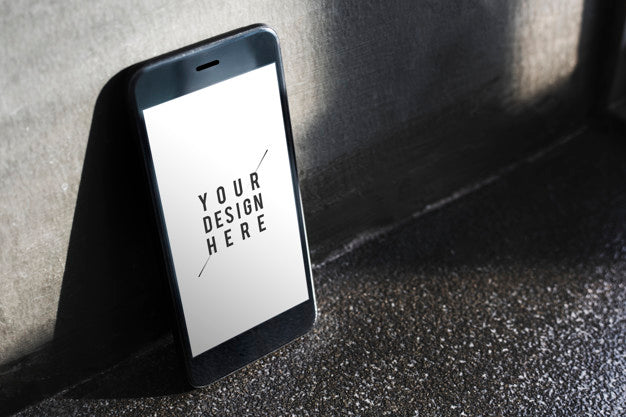 Premium Mobile Phone Screen Mockup Template Psd