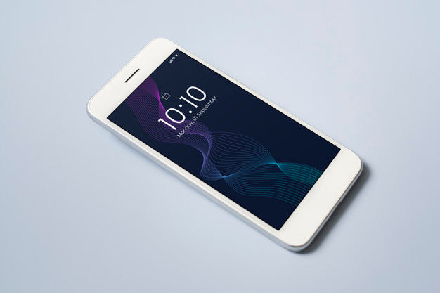 Premium Mobile Phone Screen Mockup Template Psd