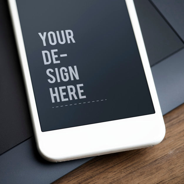 Premium Mobile Phone Screen Mockup Template Psd