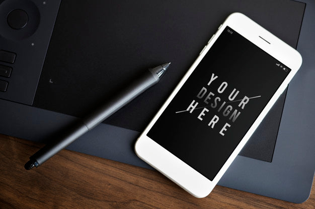 Premium Mobile Phone Screen Mockup Template Psd
