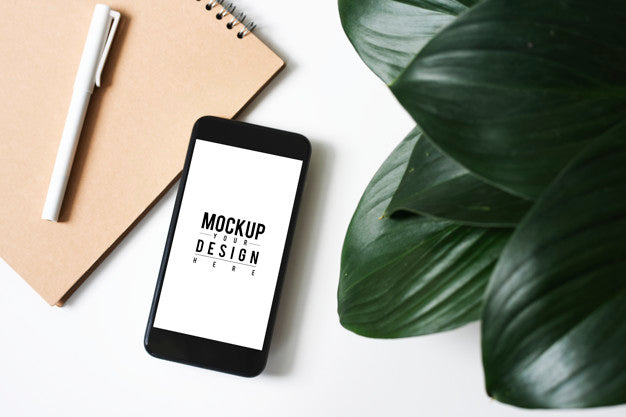 Premium Mobile Phone Screen Mockup Template Psd