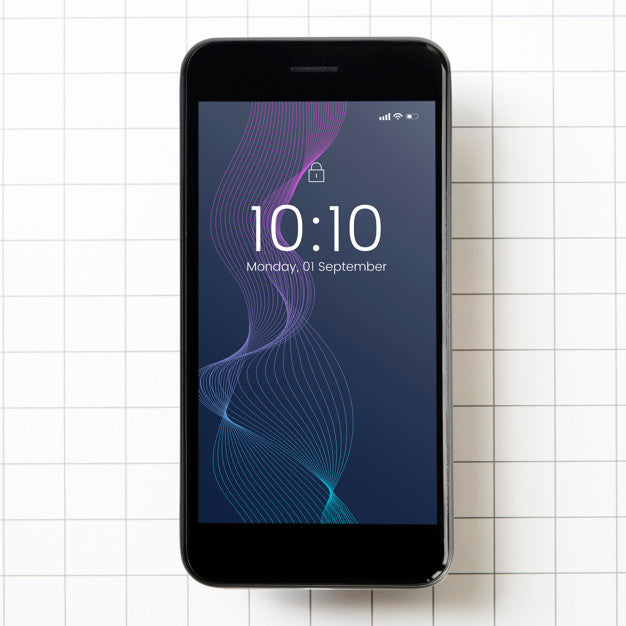 Premium Mobile Phone Screen Mockup Template Psd