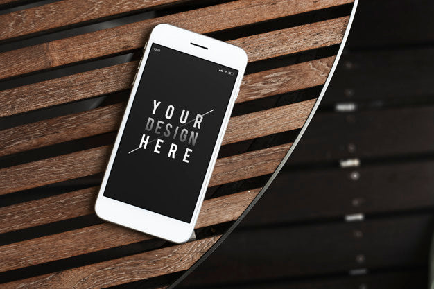 Premium Mobile Phone Screen Mockup Template Psd