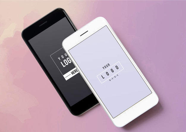 Premium Mobile Phone Screen Mockup Template Psd