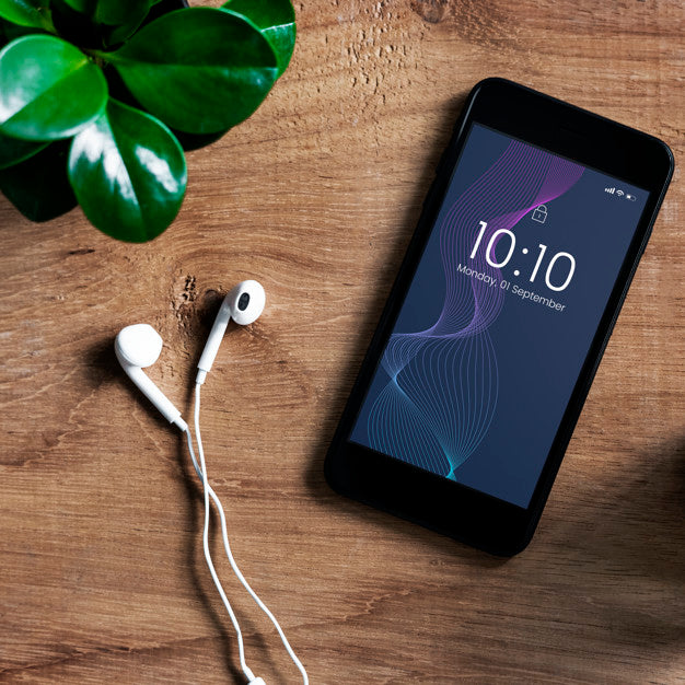 Premium Mobile Phone Screen Mockup Template Psd