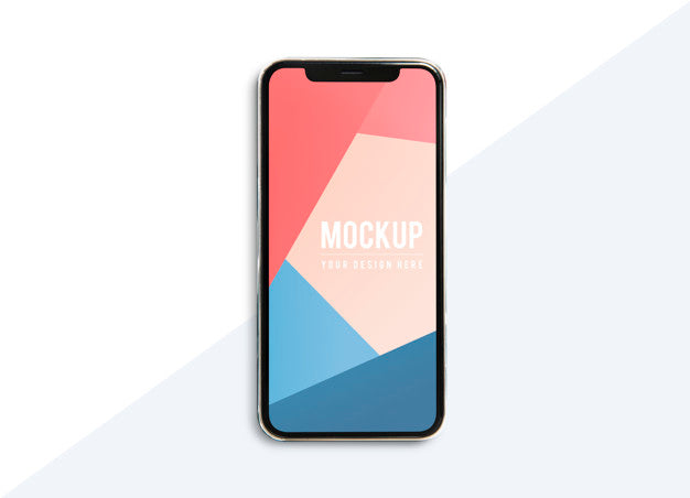 Premium Mobile Phone Screen Mockup Template Psd