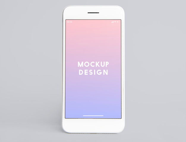 Premium Mobile Phone Screen Mockup Template Psd