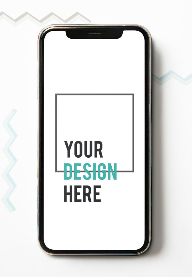 Premium Mobile Phone Screen Mockup Template Psd