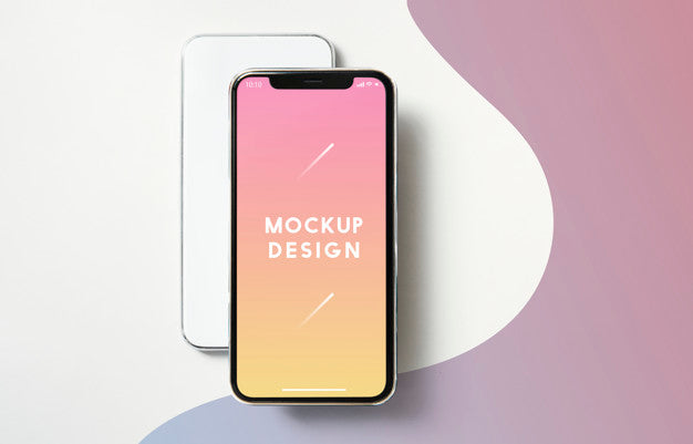 Premium Mobile Phone Screen Mockup Template Psd