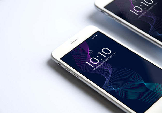 Premium Mobile Phone Screen Mockup Template Psd