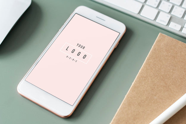 Premium Mobile Phone Screen Mockup Template Psd