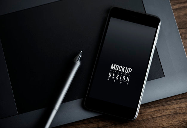 Premium Mobile Phone Screen Mockup Template Psd