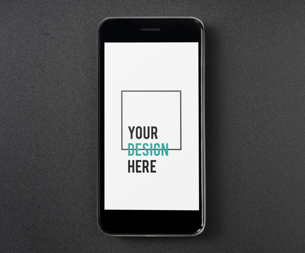 Premium Mobile Phone Screen Mockup Template Psd