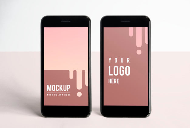 Premium Mobile Phone Screen Mockup Template Psd