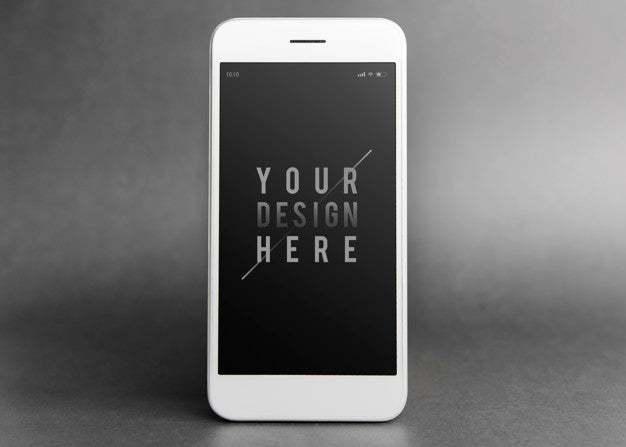 Premium Mobile Phone Screen Mockup Template Psd