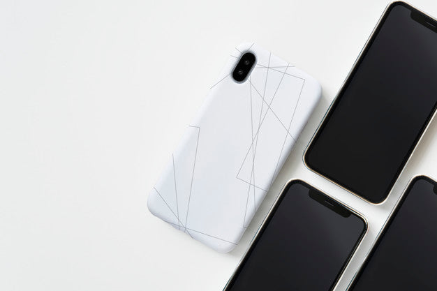 Premium Mobile Phone Screen Mockup Template Psd