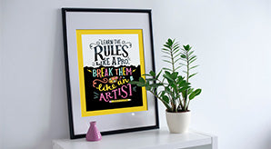 Premium Photo Frame Mockup Psd