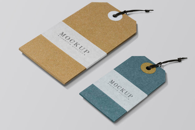 Premium Quality Clothing Label Mockup Psd