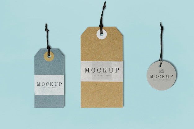 Premium Quality Clothing Label Mockup Psd