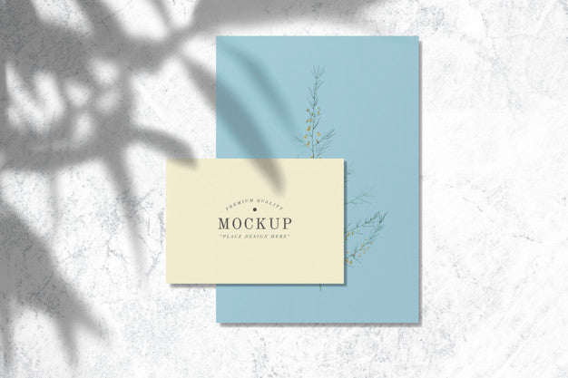 Premium Quality Design Card Mockups Psd