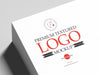 Premium Textured Logo Mockup
