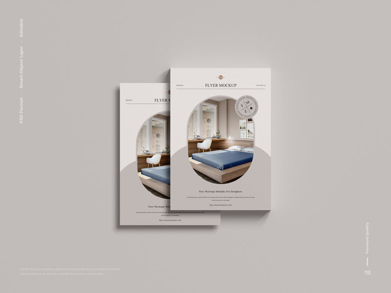 Hotel Branding PSD Mockup, Perspective – Original Mockups