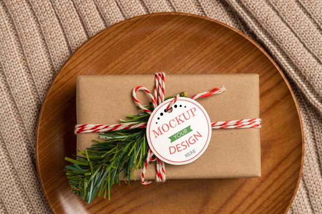 Present A Price Tag Psd Mockup Psd