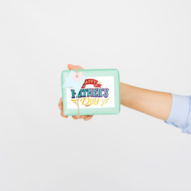 Present Box Mockup Psd