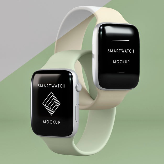 Presentation For Smartwatches With Screen Mock-Up Psd