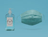 Prevention Mask With Hand Sanitizer Psd