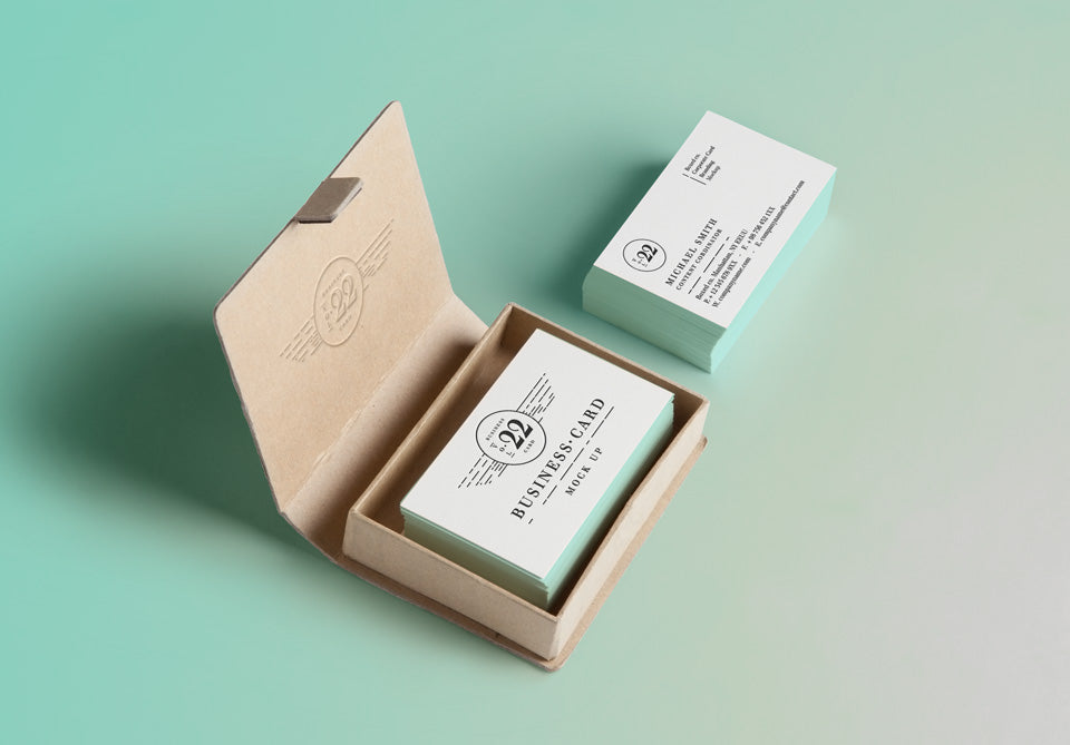 Psd Business Card Mock-Up