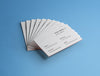 Highly Detailed Business Card Brand Mockup