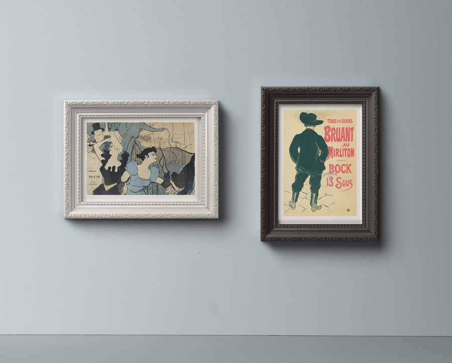 Two Vintage Psd Frame Mockups