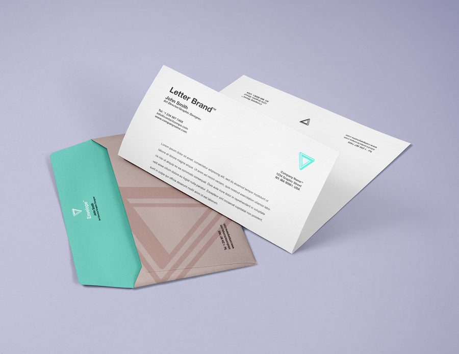 Envelope Letter Psd Branding Mockup