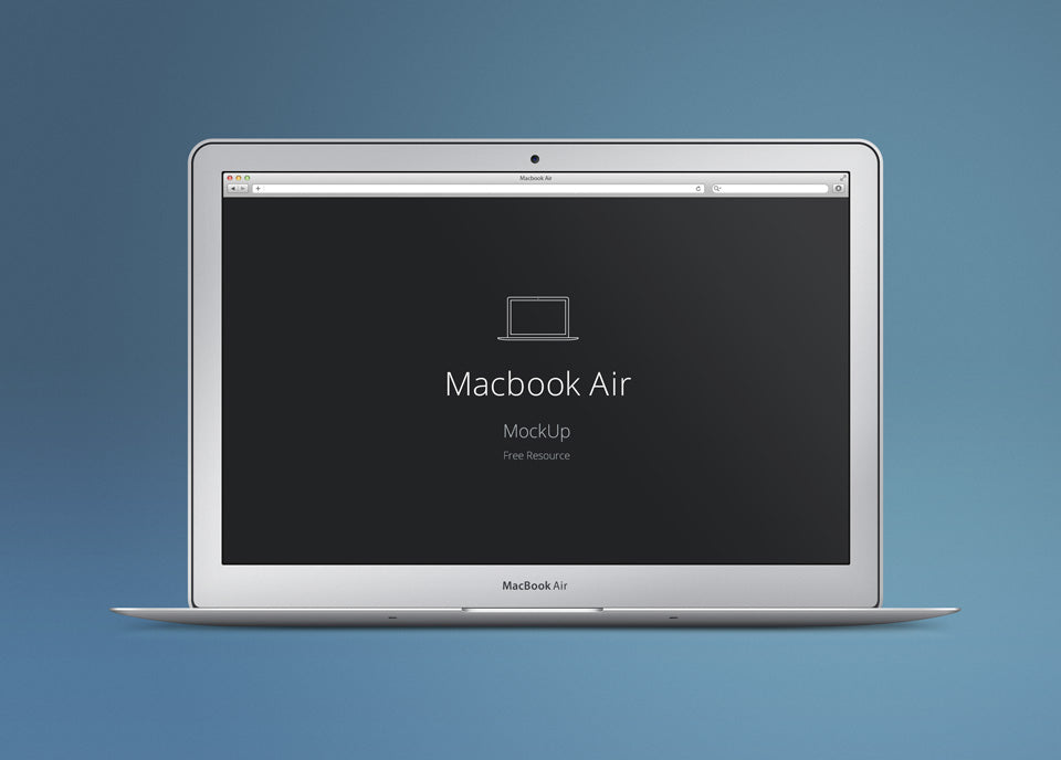 MacBook Air Mockup