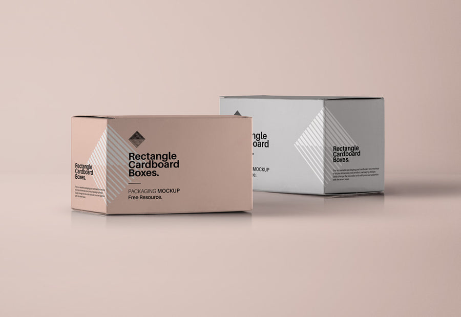 Cool Psd Box Mockup from Side View