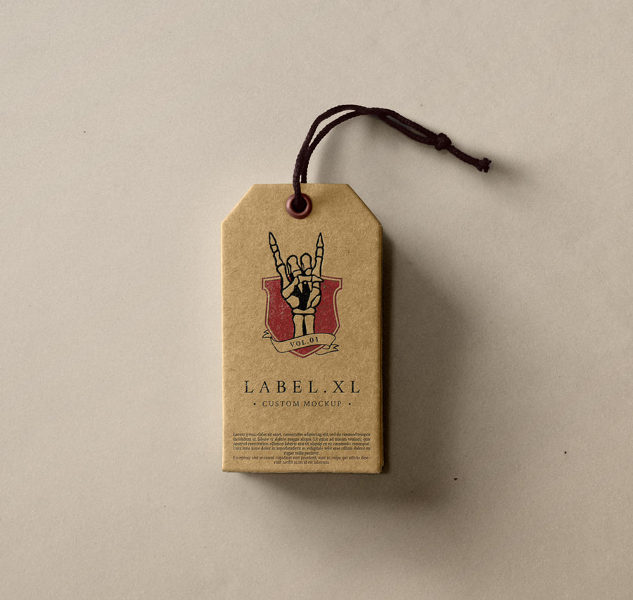 Label Brand Mockup