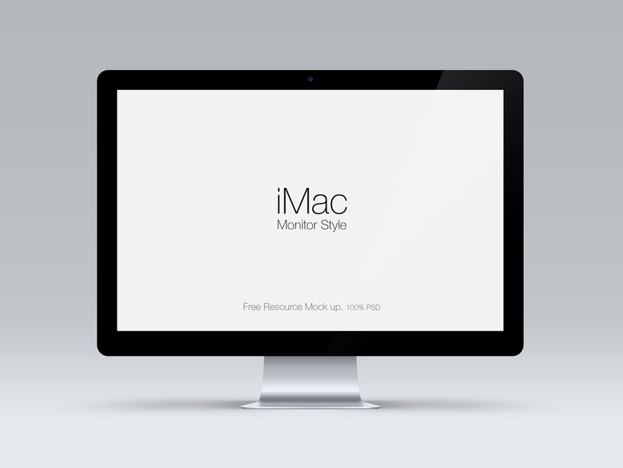 Cinema Computer Display Mockup