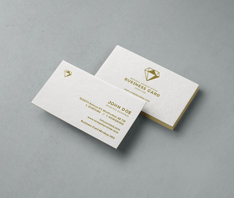 Psd Business Card Mock-Up