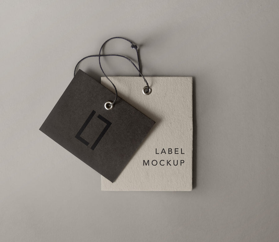 Psd Label Brand Mockup