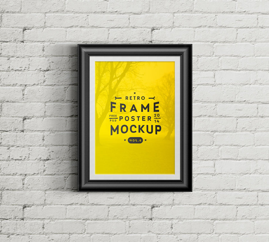 Poster Frame Mockup Psd