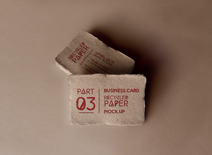 Business Card Mock-Up Psd