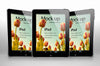 Black iPad psd Mockup