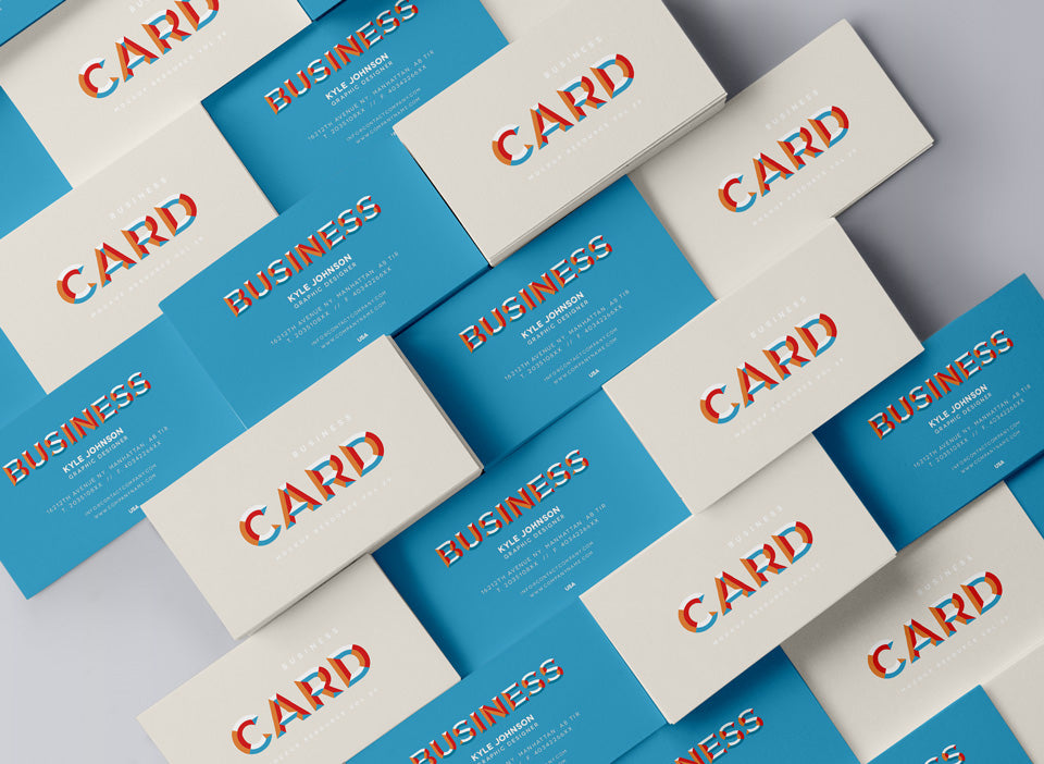 Psd Business Card Mock-Up
