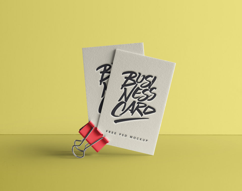 Psd Business Card Mockup